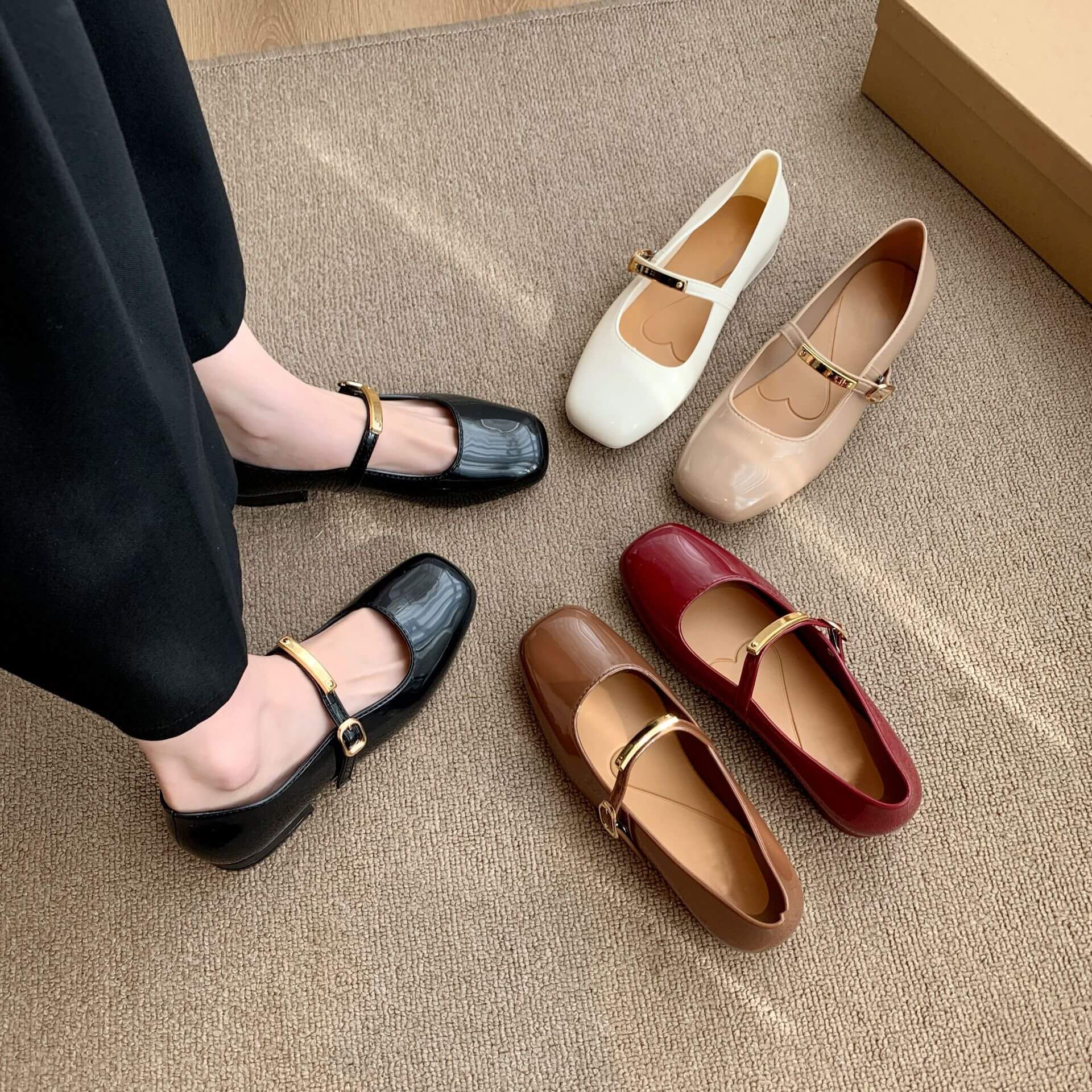 Retro Mary Jane Shoes