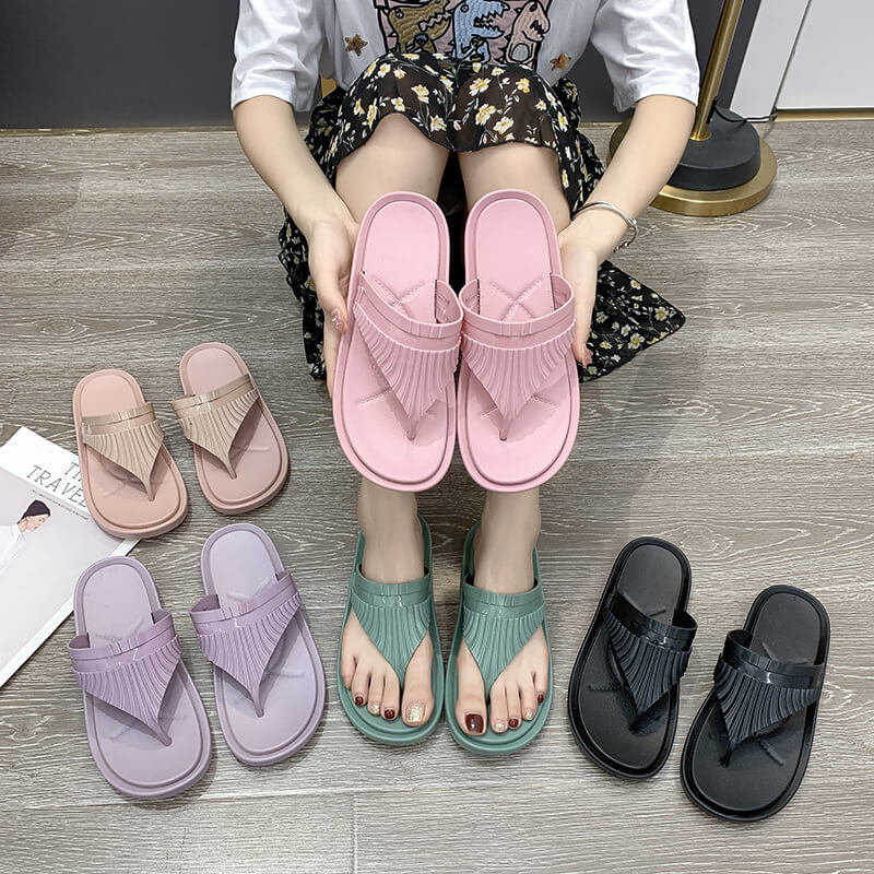 Candy-Colored Flip-Flops