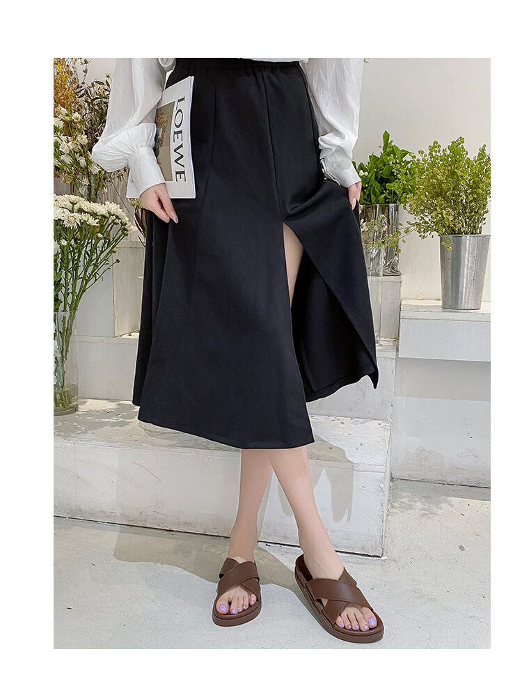 Platform Cross-Strap Sandals