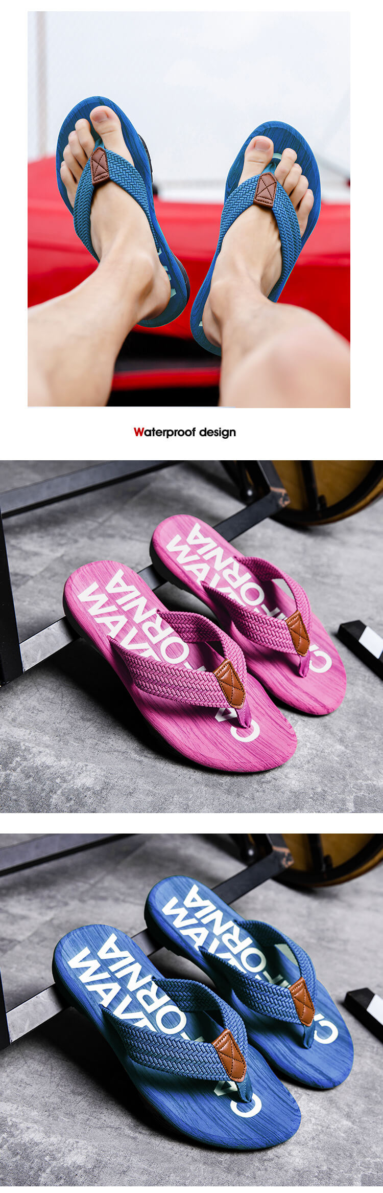 Beach Men Flip Flops